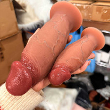 Big Thick Dildo Silicone Realistic Penis Suction Cup Anal Sex Toys Women Men SM
