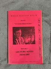 Paramiraculous By Ted Lesley - Lecture Notes FISM 1997