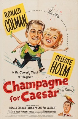 Champagner für Caesar 1950 1 Filmplakat Kunstdruck Unikat unvergesslich Heimkino S