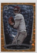 2014 Bowman Rookies Orange Ice 15/50 Jeff Mathews #11 rp9