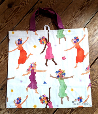 March Muses Damen Frauen EINKAUFSTASCHE