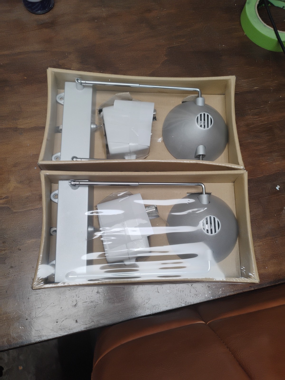 IKEA Magiker Desk Modern Lamp  20 Watt Tord Bjorklund Design Silver 17796 NIB