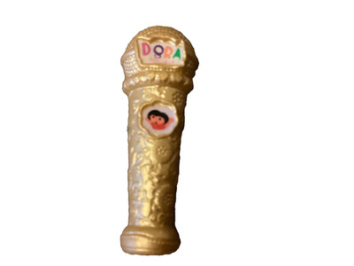 Neu Zuru Toy Mini Marken Goldrausch Dora der Entdecker Mikrofon in Gold.