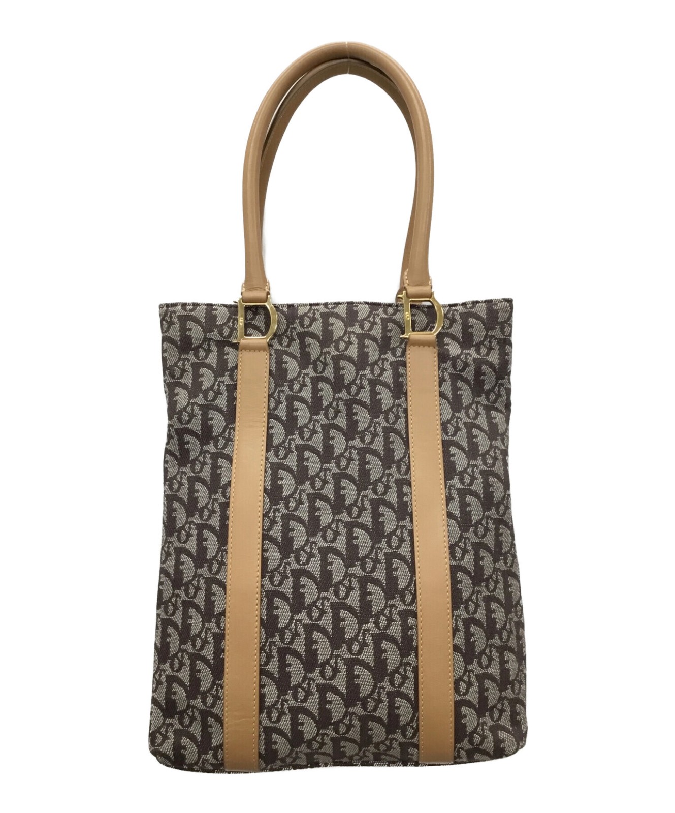 Christian Dior Trotter Monogram Canvas Tote Bag