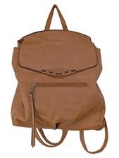 Zaino donna Okeys marrone casual borsetta 30x36 cm poliestere