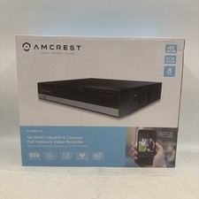 Amcrest 4K 8-Channel POE NVR Supports up to 6TB HDD NV2108E-HS