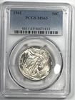 1941 Walking Liberty Half Dollar : PCGS MS63