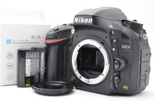 Near Mint Nikon D600 24.3 MP Digital SLR Camera Body Only Shutter Count 20125