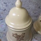 Pfaltzgraff  Creamer Pitcher And Sugar Bowl Set  Folk Art Vintage — photo 2