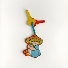 Vintage 1970’s Fisher Price Activity Keys Key Set Baby Toy USA Made
