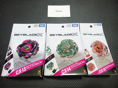 Beyblade X CX-13 CX-14 CX-15 Set of 3 all included | eBay