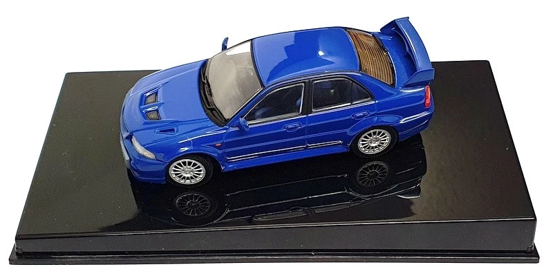 Autoart escala 1/43 diecast 57152 - Mitsubishi Lancer Evo 6 - azul Foto 4 de 4