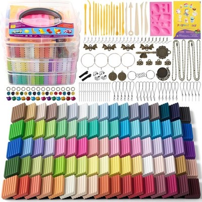 Polymer Clay 85-Color Set, Children's Modeling Clay