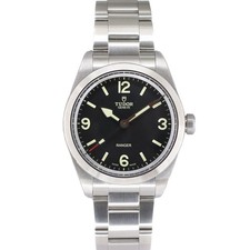 Tudor Ranger 79950 39mm Stainless Steel Black Dial Automatic Box Papers #KN394