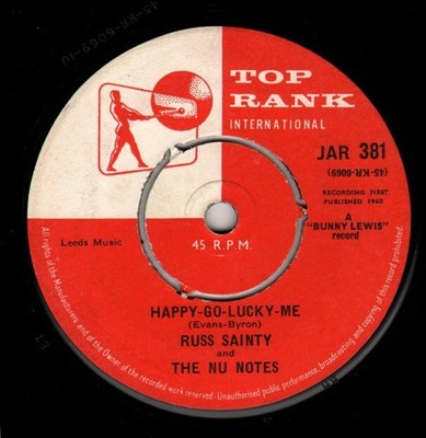 Russ Sainty And The Nu-Notes - Happy-Go-Lucky-Me (7'')