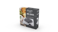 5908256834460 Adler AD 6503 hob White Countertop Sealed plate 1 zone(s) Adler