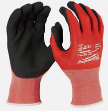 Milwauakee Red Nitrile Level 1 Cut Resistant ...