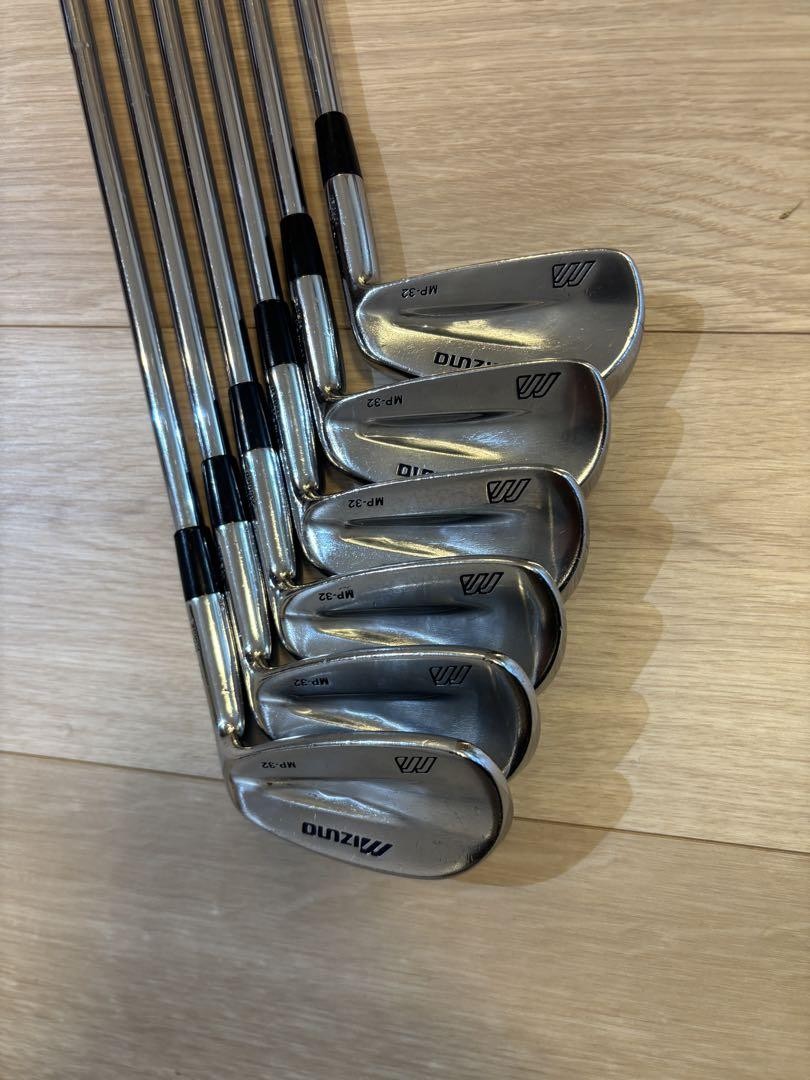 Mizuno Mp 32 Iron Set Used Mizuno MP-32 Iron Set IRON Stiff Flex