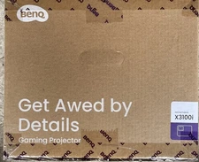 BenQ X3100i 4K UHD 3300 ANSI HDR‑PRO 4LED Gaming Projector Android TV NEW