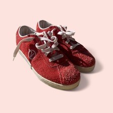 Rare Vintage Vans Men’s Skate Shoe US Men’s 9 90s Red Velvet Suede