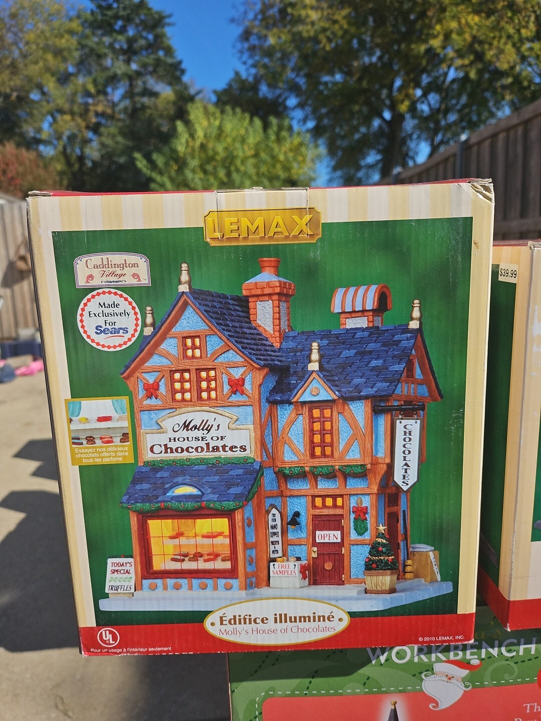 Ebay Christmas Village Houses 