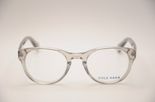 COLE HAAN CH4009 SQUARE FULL RIM EYEGLASS FRAMES CLEAR GRAY 49-21-140 NEW