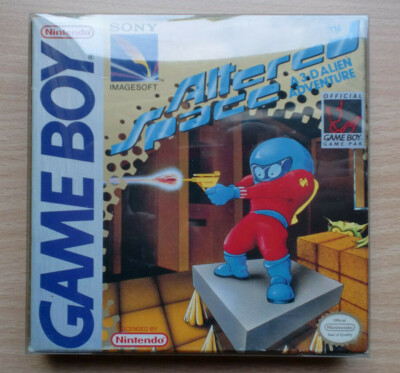 Nintendo Gameboy Classic DMG 1990 - ALTERED SPACE CIB OVP - sehr selten ...