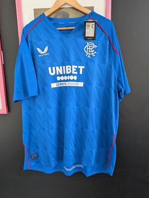 Castore Rangers Heimtrikot 2024 2025 Erwachsene XXL