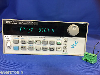 Agilent / HP/ Keysight 66311B  DC Source Power Supply, 15V, 3A , Load Tested