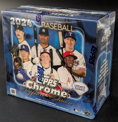2024 Topps Chrome Update Sapphire Baseball Factory Sealed Hobby Box