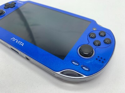 SONY PlayStation PS Vita PCH-1000 ZA04 Sapphire Blue Wi-Fi model