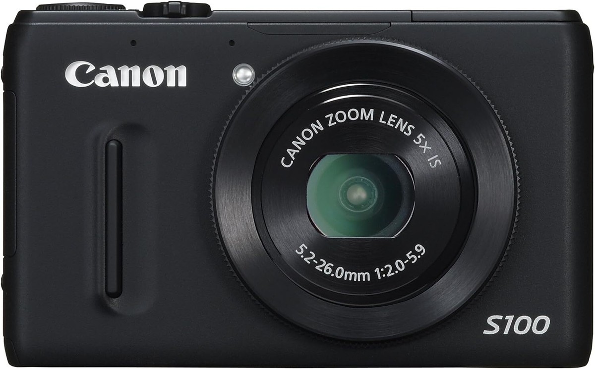 90%new Canon PowerShot S100 12.1 MP Digital Camera w 5x Wide Angle