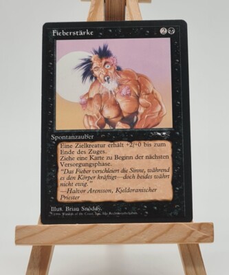 Fieberstärke (M.2) Allianzen Magic Karte  MTG  deutsch (Fevered Strength (M.2)