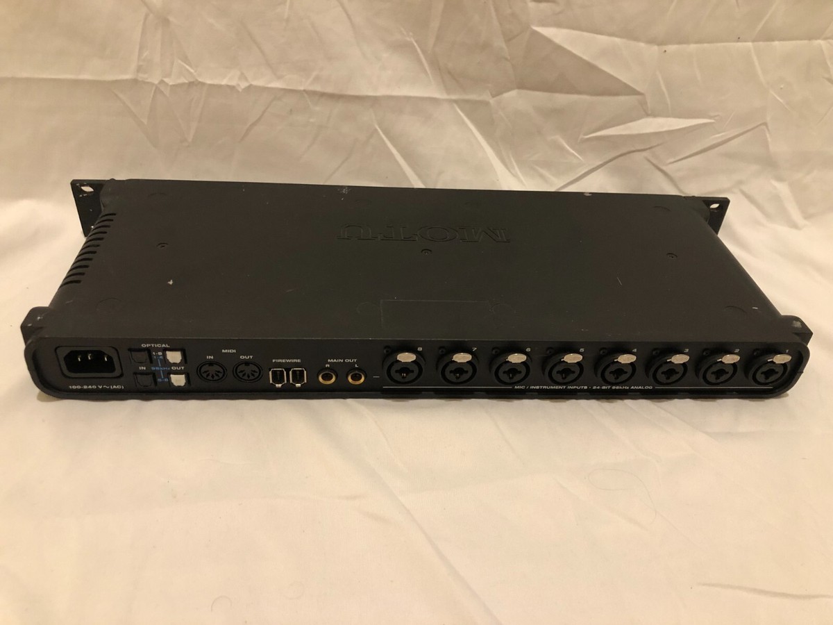 MOTU 8pre firewire オーディオインターフェイス MOTU 8Pre Firewire Audio Interface | Reverb