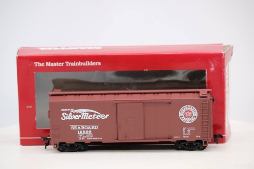 Mantua escala HO, 41' vagón de carga, Seaboard RR, Silver Meteor, marrón, #19599 1:87 | Zustand: New