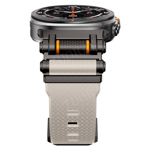 Silikon + Metall Uhrenarmband Für Samsung Galaxy Watch Ultra 47mm Armband Ersatz - Picture 88 of 89