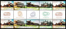 AUSTRALIA  2014  HORSERACING AT  RANDWICK  GUTTERSTRIP MNH