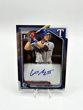 Quincy Scott 2024 Bowman Chrome Auto CPA-QS Texas Rangers