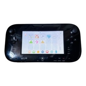 Nintendo Wii U 32GB WUP-101(01)/010 Console/Gamepad Black Working from japan F/S