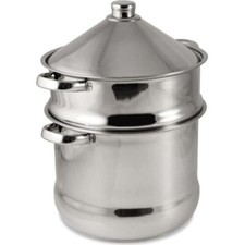 BAUMALU - COUSCOUSSIER TAJINE INOX , TOUS FEU ET INDUCTION