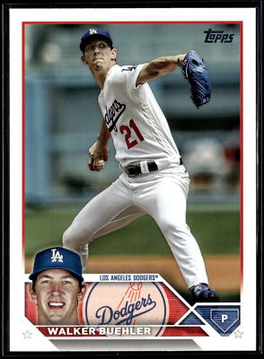 2023 Topps #391 Walker Buehler Los Angeles Dodgers