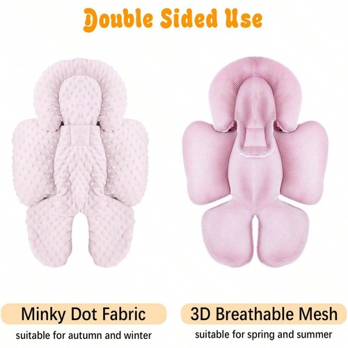 2 - In - 1 Reversible Infant Car Seat Insert - Head & Body Support for Newborns - Picture 54 of 55