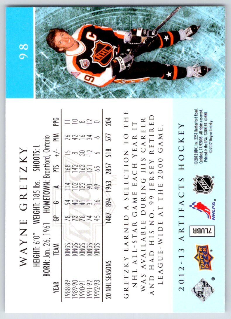 2012-13 Upper Deck Artifacts NHL Hockey Cards - U-Pick From List - Picture 197 of 201