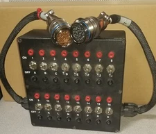 Break-out box Glennair Circular Connector bus Aircraft In-Phase Tech. 20114511