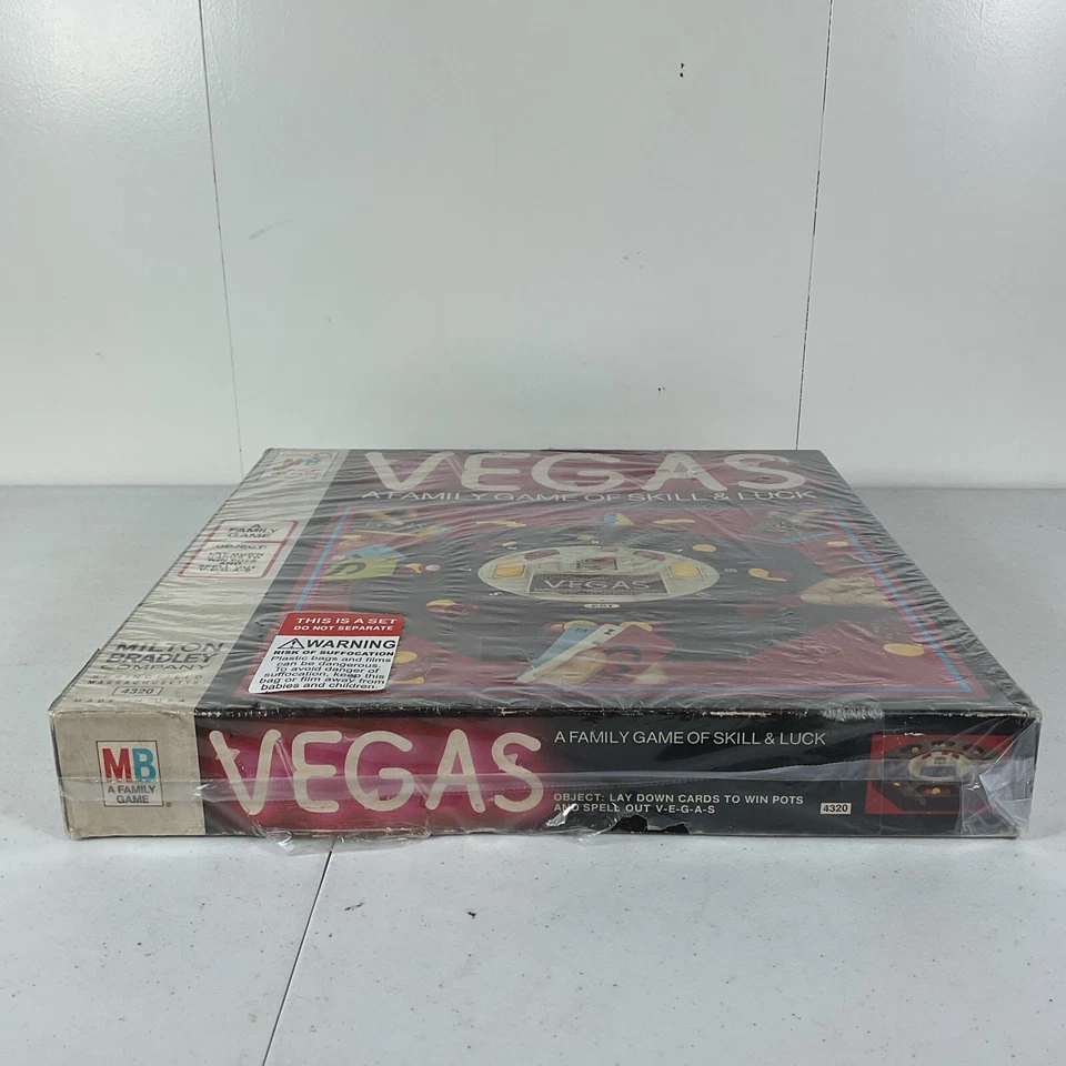 VEGAS A Family Game of Skill Luck Milton Bradley 1973 Vintage Board Game NEW!!! - Image 4 of 4