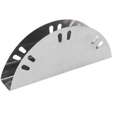 Serviettenhalter aus Edelstahl 15cm lang 6,5cm hoch für bis zu 20 Servietten - Bild 1 von 4