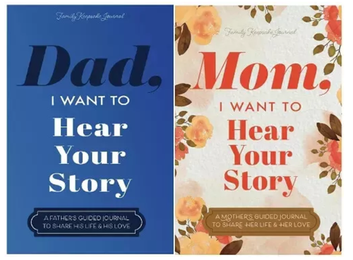 Combo of 2book set: dad i want to hear your story + mom i want to hear