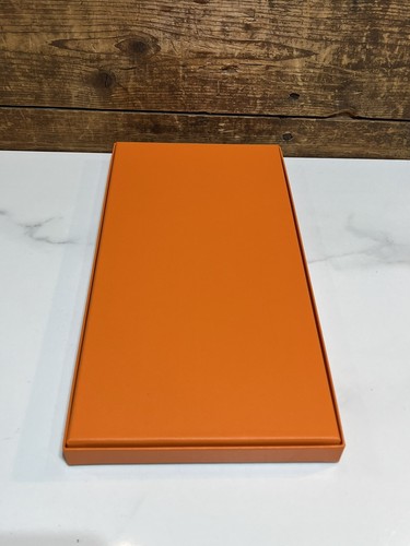 Auténtica caja de regalo HERMES 14"" x 7"" x 1"" + papel tisular - Imagen 6 de 6