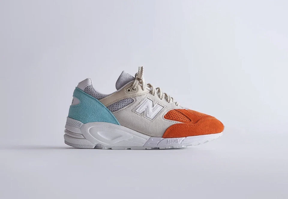 Ronnie Fieg para New Balance 990v2 Cyclades Kith para hombre talla 7,5/mujer talla 9 Foto 3 de 4