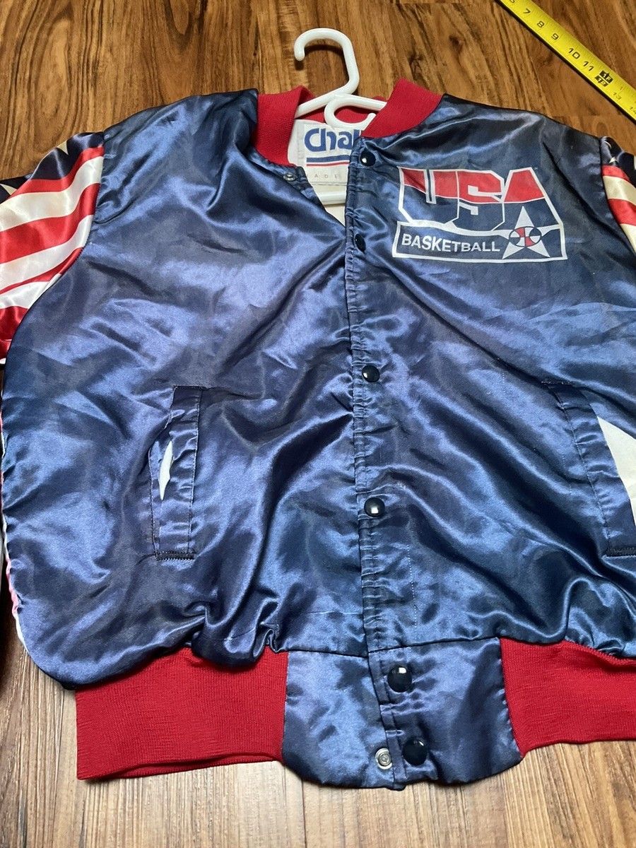 Chalk Line Dream Team Satin Jacket Large Vintage USA